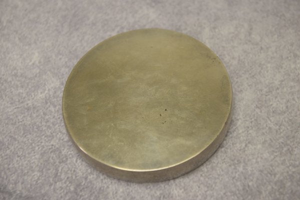 18th Century Edo Japanese Mirror in Cast Bronze Theme Longevity-NEN-2020364