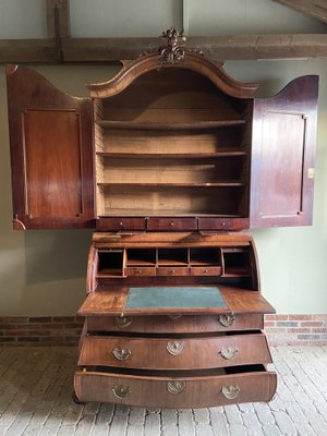 18th Century Empire Mahogany Secretary-GTG-1806513