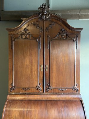 18th Century Empire Mahogany Secretary-GTG-1806513