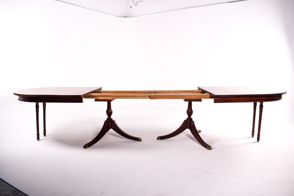 18th Century English Dining Table in Mahogany-XWB-1142506