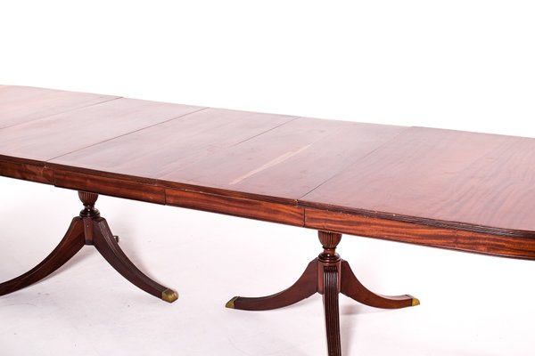 18th Century English Dining Table in Mahogany-XWB-1142506