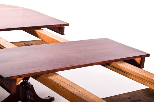 18th Century English Dining Table in Mahogany-XWB-1142506