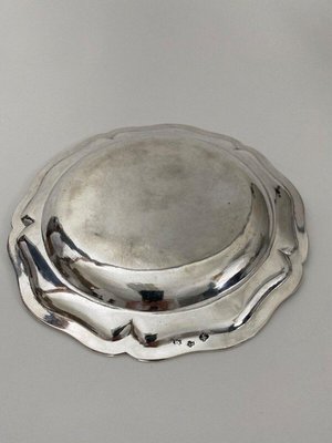 18th Century Filet Dish in Silver with Monogram-QKG-1754193