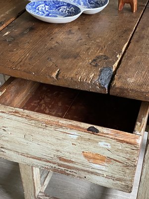 18th Century Folding Table with Rounded Edges-VAP-1140665