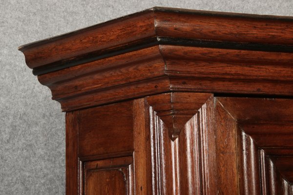 18th Century Frankfurt Wave Cabinet in Oak, 1750s-DXD-2033235