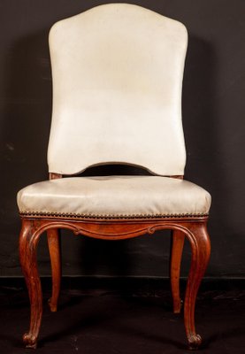 18th Century French Dining Chairs and Armchairs, 1760s, Set of 8-MBH-1032551