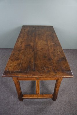 18th Century French Dining Table in Oak-HPP-1740166