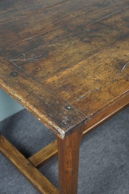 18th Century French Dining Table in Oak-HPP-1740166