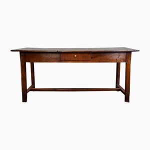 18th Century French Dining Table in Oak-HPP-1740166