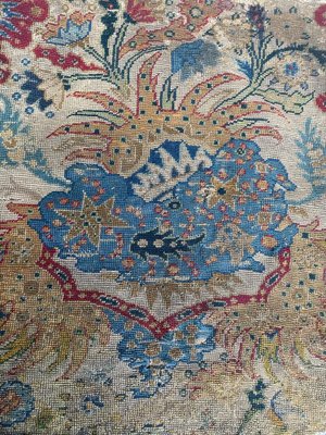 18th Century French Needlepoint Fragment Tapestry-YMM-1165944