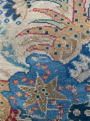 18th Century French Needlepoint Fragment Tapestry-YMM-1165944