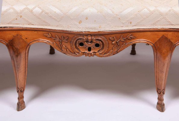 18th Century French Walnut Canape-MBH-1032319