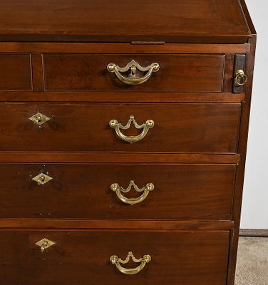 18th Century Georgian Dribanne Chest of Drawers in Mahogany, England-RVK-1818372