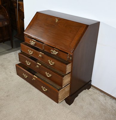 18th Century Georgian Dribanne Chest of Drawers in Mahogany, England-RVK-1818372