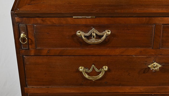 18th Century Georgian Dribanne Chest of Drawers in Mahogany, England-RVK-1818372