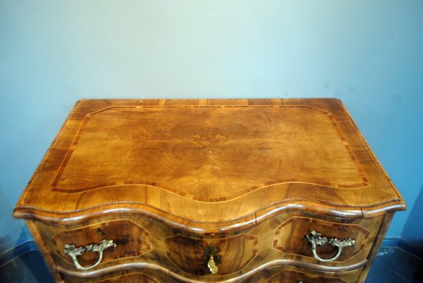 18th Century German Baroque Chest of Drawers in Walnut-FGA-922909