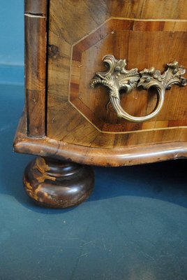 18th Century German Baroque Chest of Drawers in Walnut-FGA-922909