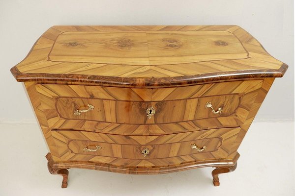 18th-Century German Chest of Drawers in Walnut-FGA-923795