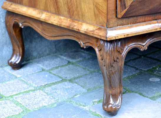 18th Century German Marquetry Chest of Drawers-FGA-923560