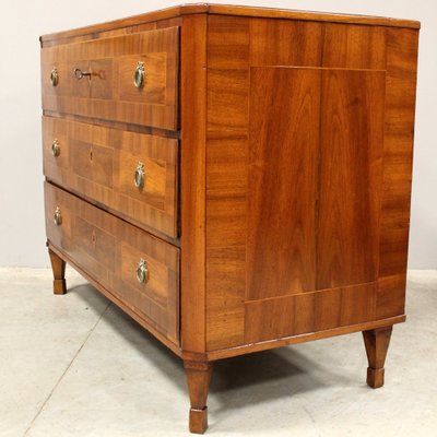 18th Century Italian Directoire Chest of Drawers in Walnut-UMS-1764763