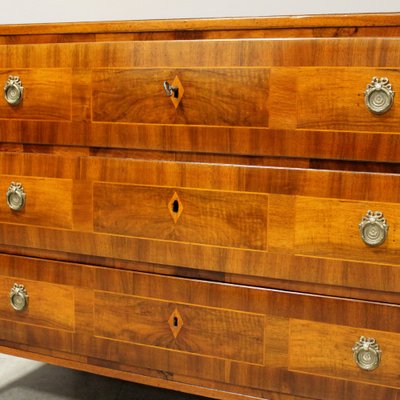 18th Century Italian Directoire Chest of Drawers in Walnut-UMS-1764763