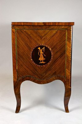 18th Century Italian Marquetry Chest of Drawers, Milan, 1760s-TQA-1363244