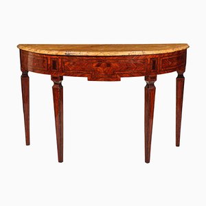 18th Century Italian Marquetry Console Table-MBH-1032323