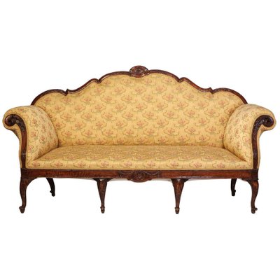 18th Century Italian Walnut Settee-MBH-1032317