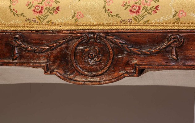 18th Century Italian Walnut Settee-MBH-1032317