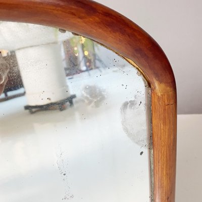 18th Century Italian Wooden Table Mirror with Mercury Glass, 1700s-GDD-1354964