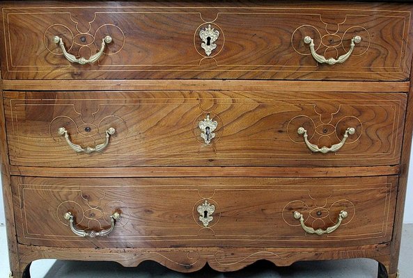 18th Century Louis XIV Chest of Drawers in Elm-RVK-746343