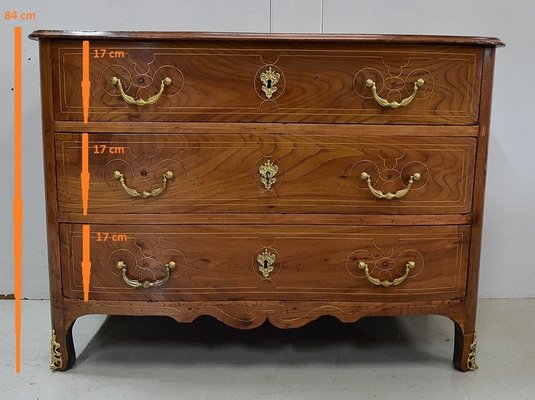 18th Century Louis XIV Chest of Drawers in Elm-RVK-746343