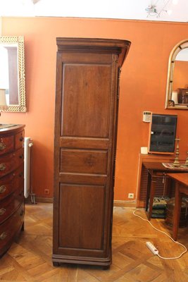 18th Century Louis XIV French Oak Wardrobe-HPU-728823