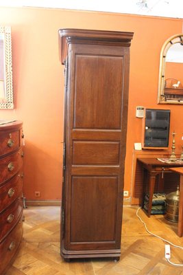 18th Century Louis XIV French Oak Wardrobe-HPU-728823