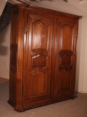 18th Century Louis XIV Wardrobe in Oak-HPU-1245959