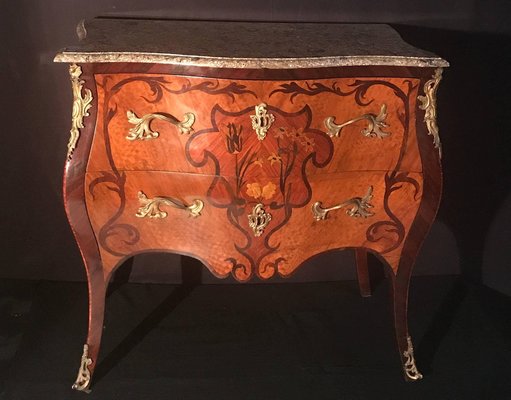 18th-Century Louis XV French Commode-MBH-1032740