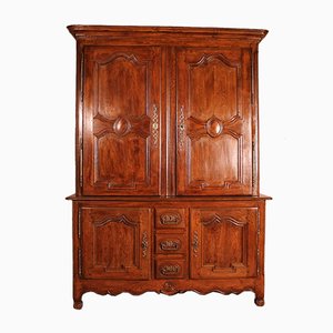 18th Century Louis XV French Oak Buffet-HPU-785705