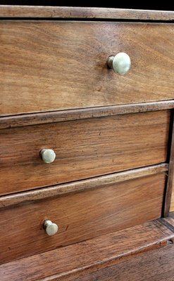 18th Century Louis XVI Blond Walnut Secretaire-RVK-655929