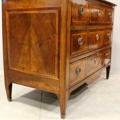 18th Century Louis XVI Chest of Drawers in Walnut-UMS-1700581