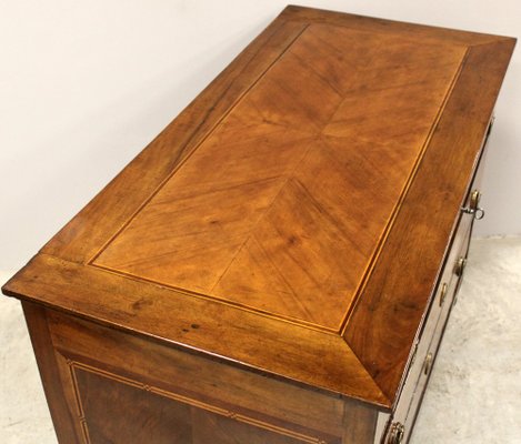 18th Century Louis XVI Chest of Drawers in Walnut-UMS-1700581