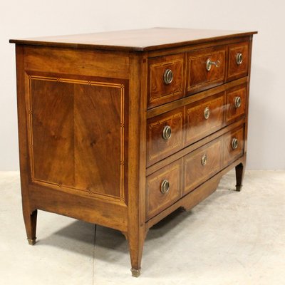 18th Century Louis XVI Chest of Drawers in Walnut-UMS-1700581