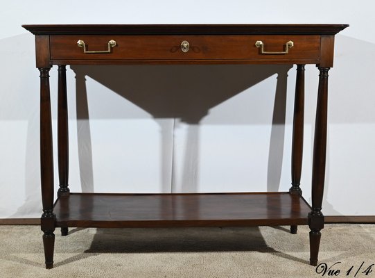 18th Century Louis XVI Mahogany Console-RVK-1800432