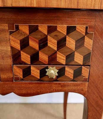 18th Century Marquetry Dressing Table in Wood-RVK-1328783