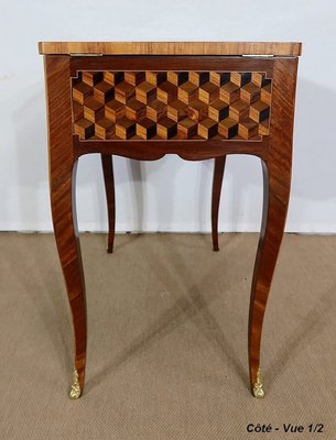 18th Century Marquetry Dressing Table in Wood-RVK-1328783