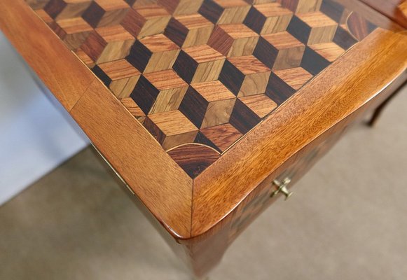 18th Century Marquetry Dressing Table in Wood-RVK-1328783