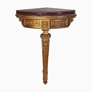 18th Century North Italian Encoignures with Porphyry Marble Top, Set of 2-MBH-1032296