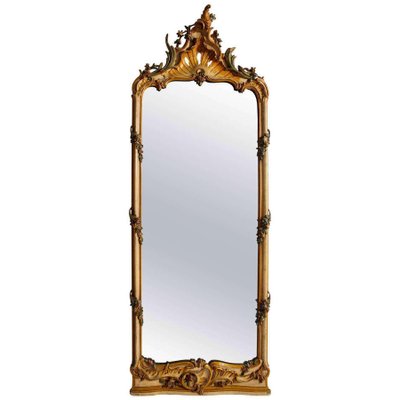 18th Century North Italian Painted Mirror-MBH-1032588