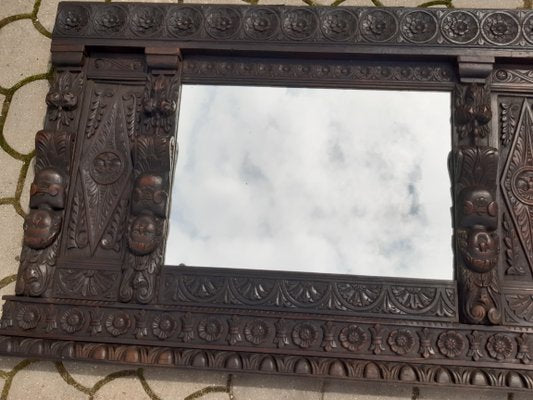 18th Century Oak Mirror-WQQ-1361736