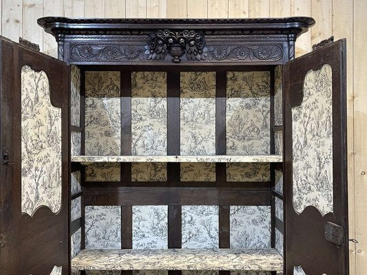 18th Century Oak Wedding Cabinet-QYF-1450811