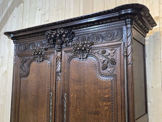 18th Century Oak Wedding Cabinet-QYF-1450811